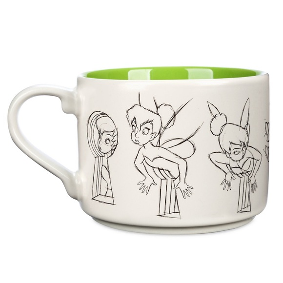 Tinker Bell Animation Sketch Mug – Peter Pan - Picture 1 of 3